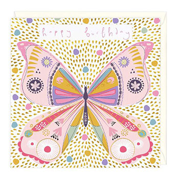 Card Happy Butterfly